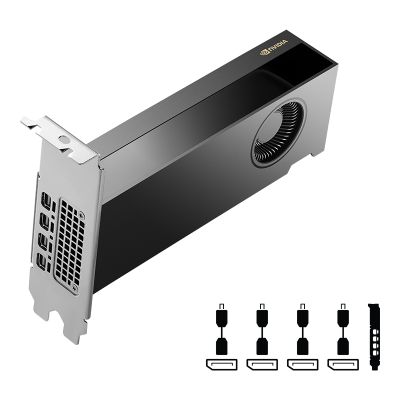 PNY NVIDIA RTX 2000 Ada Generation, 16 GB GDDR6, 4xMiniDP