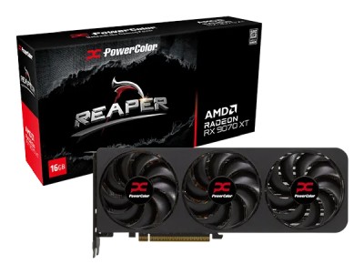 Powercolor Radeon RX 9070 XT Reaper 16 GB GDDR6, HDMI/3xDP