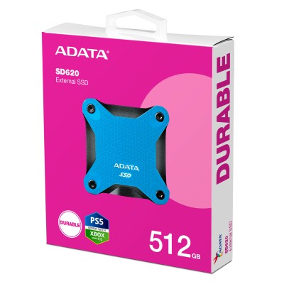512 GB ADATA SD620 SSD, USB-A 3.2 Gen 2 - Blå#5