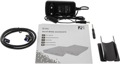 Deltaco Externt Kabinett för 1 3.5" SATA HDD MAP-GD34U3#5