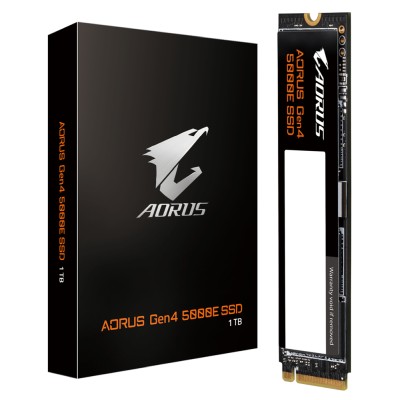 1 TB Gigabyte AORUS 5000E, NVMe PCIe, Gen4 SSD, M.2#7