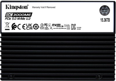 15.36 TB Kingston DC3000ME Enterprise SSD, U.2 PCIe 5.0 NVMe
