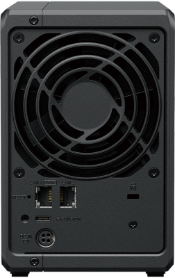 Synology DiskStation DS725+, 2-bay Plus NAS, AMD Ryzen R1600, 2xM.2-slot, 1GbE+2.5GbE LAN#2