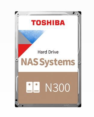 10 TB Toshiba N300 7200 rpm, 512 MB cache, SATA3, NAS drive 24/7-drift