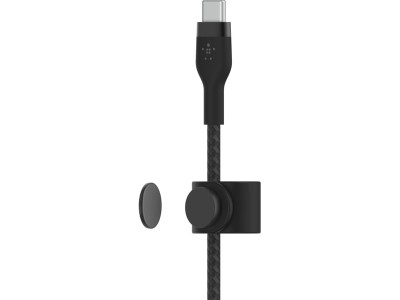 Belkin USB-C till USB-C kabel 1m Flätad - Svart#5