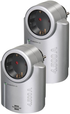 Brennenstuhl, adapter för överspänningsskydd, silver