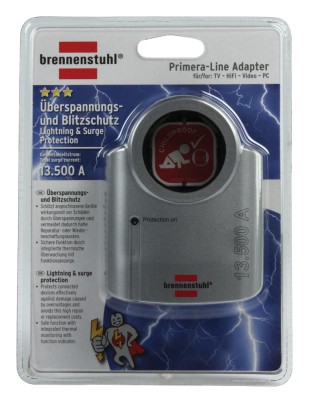 Brennenstuhl, adapter för överspänningsskydd, silver#2