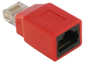 Delock RJ45 Adapter RJ45 -> RJ45 Crossover