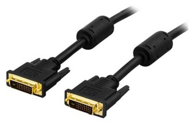 Deltaco DVI-D Dual Link Cable 3m (ha-ha) Svart
