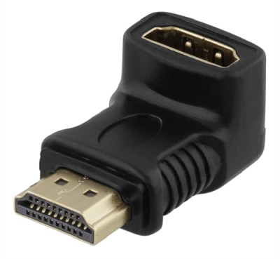 Deltaco Vinklad HDMI adapter - Svart