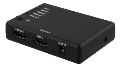 HDMI-splitter Deltaco, 1 till 4, HDMI v1.4, HDCP v1.1, 1080p