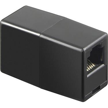 DELTACO modularskarvdon 8P/8C, oskärmad, RJ45 - Svart