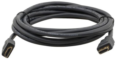 HDMI-kabel Kramer C-MHM/MHM Flexible, 4K@60Hz, 0,3 meter - Svart