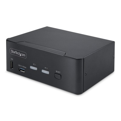 Startech 2-Port Dp 1.4 Kvm Switch - Cpnt Dual-Monitor Displayport Kvm#2