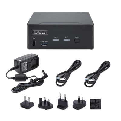 Startech 2-Port Dp 1.4 Kvm Switch - Cpnt Dual-Monitor Displayport Kvm#6