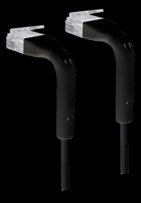 Ubiquiti UniFi Eth Patch Cable Bendable booted RJ45 0.1m black 50pack