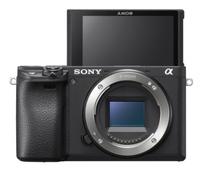 Sony A6400 kamerahus, 24,2 Mpixel, 11 bps, film 4k@30fps, bildstabilisering, WiFi/Bluetooth/NFC#3