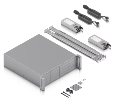 Ubiquiti Networks UniFi Protect Enterprise Network Video Recorder, 16-bay, 1x10GbE LAN, 2xSFP+, rackmonterad 3U#2