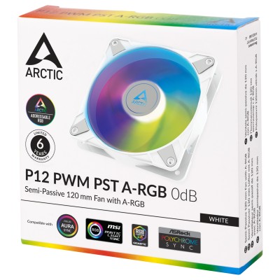 Arctic Cooling P12 PWM PST A-RGB White#4