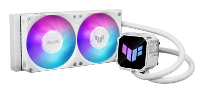 Asus TUF Gaming LC III 240 ARGB, 2x120 mm fläktar - Vit#1