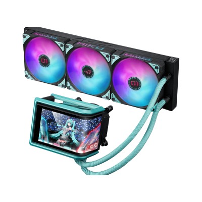 Asus ROG RYUO IV SLC 360 ARGB Hatsune Miku Edition, 360mm med 6.7" LCD, 120mm fläktar#1