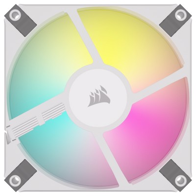 Fläkt 120 mm Corsair AF120 RGB Slim White, 27,5 dBA, 600-2000 rpm, 13.4-56.3 cfm#3