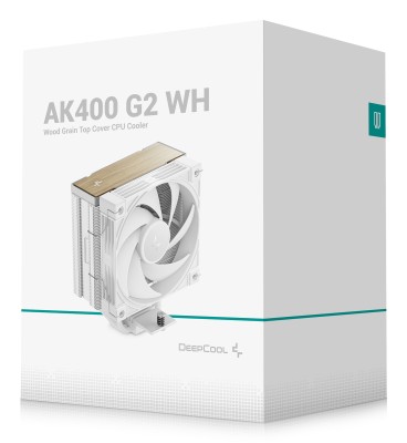 DeepCool AK400 G2 WH, 1x120 mm fläkt - Vit/Trä#7