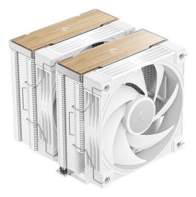 Deepcool AK620 G2 WH, 2x120 mm fläkt - Vit/Trä#1