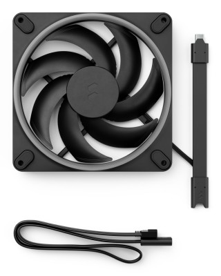 Fläkt 140 mm Fractal Design Momentum 14 RGB, 28 dB, 350-1800 rpm, 74,39 cfm - Svart#3