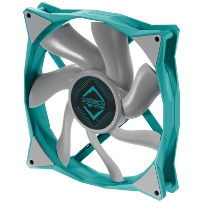 Fläkt 140 mm Iceberg Thermal IceGALE Xtra - Turkos