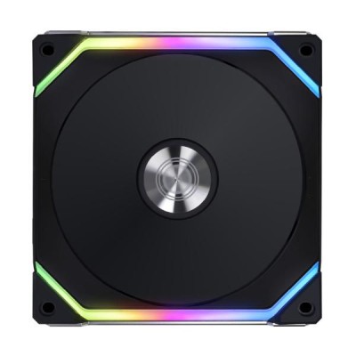 Fläkt 140 mm Lian Li UNI FAN SL V2, PWM, RGB - Svart