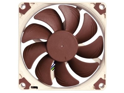 Fläkt 92 mm Noctua NF-A9x14 PWM, 13,5~19,2 dBA, 1700~2200 rpm, 38,1~50,5 m³/h, 4-pin, 14mm tjock