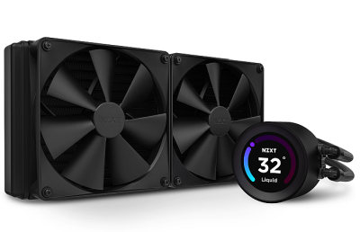 NZXT Kraken Elite 280, 280mm, 2x140 mm fläktar - Svart