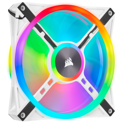 Fläkt 120 mm Corsair iCUE QL120 RGB Single Pack - Vit#0