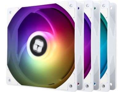 Thermalright TL-C12CW-S ARGB 120mm Fläktt 3-Pack (vit) 120mm