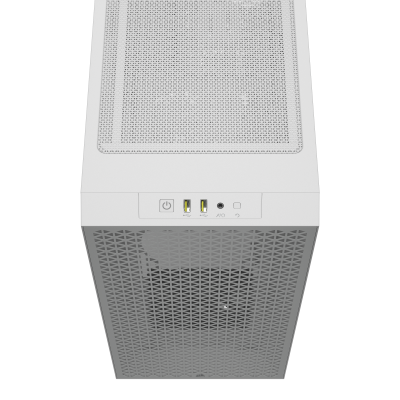 Corsair 3000D Airflow Mid-Tower Case White, Tempered Glass, ATX - Vit#4