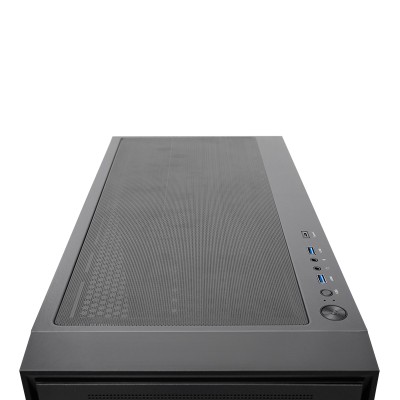 Chieftec Hunter 3 GS-03B-OP, ATX, TG, 4x120 mm ARGB-fläktar - Svart#8