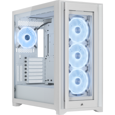 Corsair iCUE 5000X QL Edition, ATX, TG, RGB - Vit