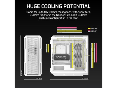 Corsair 5000T, ATX, TG - Vit#3