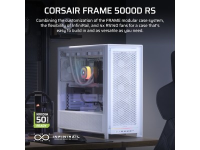 Corsair FRAME 5000D RS, Tempered Glass, E-ATX - Vit#3