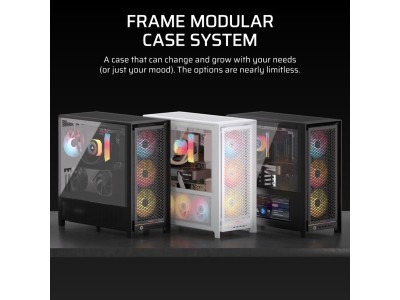 Corsair FRAME 5000D RS ARGB, Tempered Glass, E-ATX - Svart#4