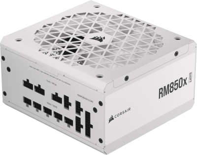 Corsair RM850x Shift White 850W, ATX, 80PLUS Gold, löstagbara kablar - Vit#2