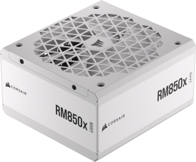 Corsair RM850x Shift White 850W, ATX, 80PLUS Gold, löstagbara kablar - Vit#3