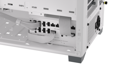 Corsair RM1000x Shift White 1000W, ATX, 80PLUS Gold, löstagbara kablar - Vit#5