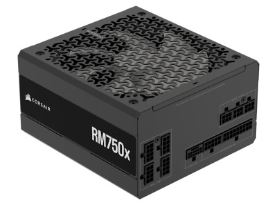 Corsair RM750x 750W, ATX 3.1, 140 mm fläkt, 80PLUS Gold, semipassivt, löstagbara kablar - Svart#1