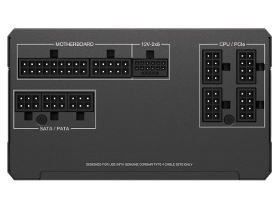 Corsair RM750x 750W, ATX 3.1, 140 mm fläkt, 80PLUS Gold, semipassivt, löstagbara kablar - Svart#5