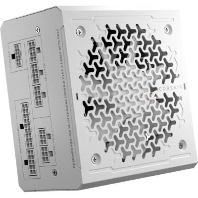 Corsair RM750e (2025) 750W, PCIe 5.1, ATX 3.1, 120 mm fläkt, 80PLUS Gold, semipassivt, löstagbara kablar - Vit#6