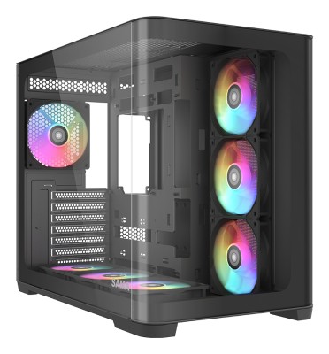 SAMA V60, Black Mid-tower Case
