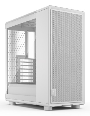 Fractal Design Epoch White TG Clear Tint, ATX - Vit#1