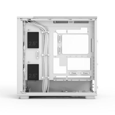 Fractal Design Epoch XL White TG Clear Tint, ATX - Vit#10